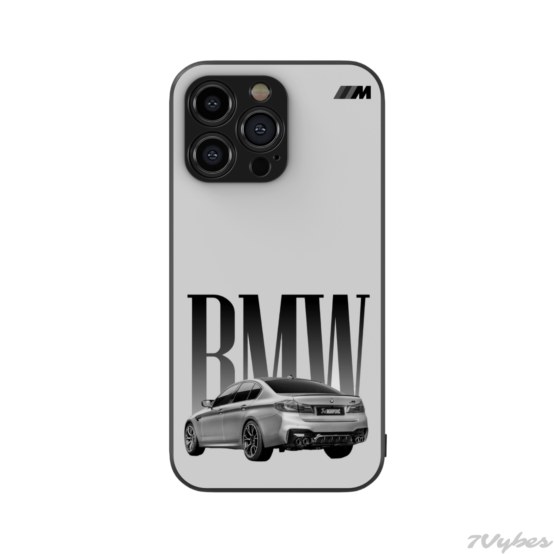 Bmw Grey Glass Phone Case