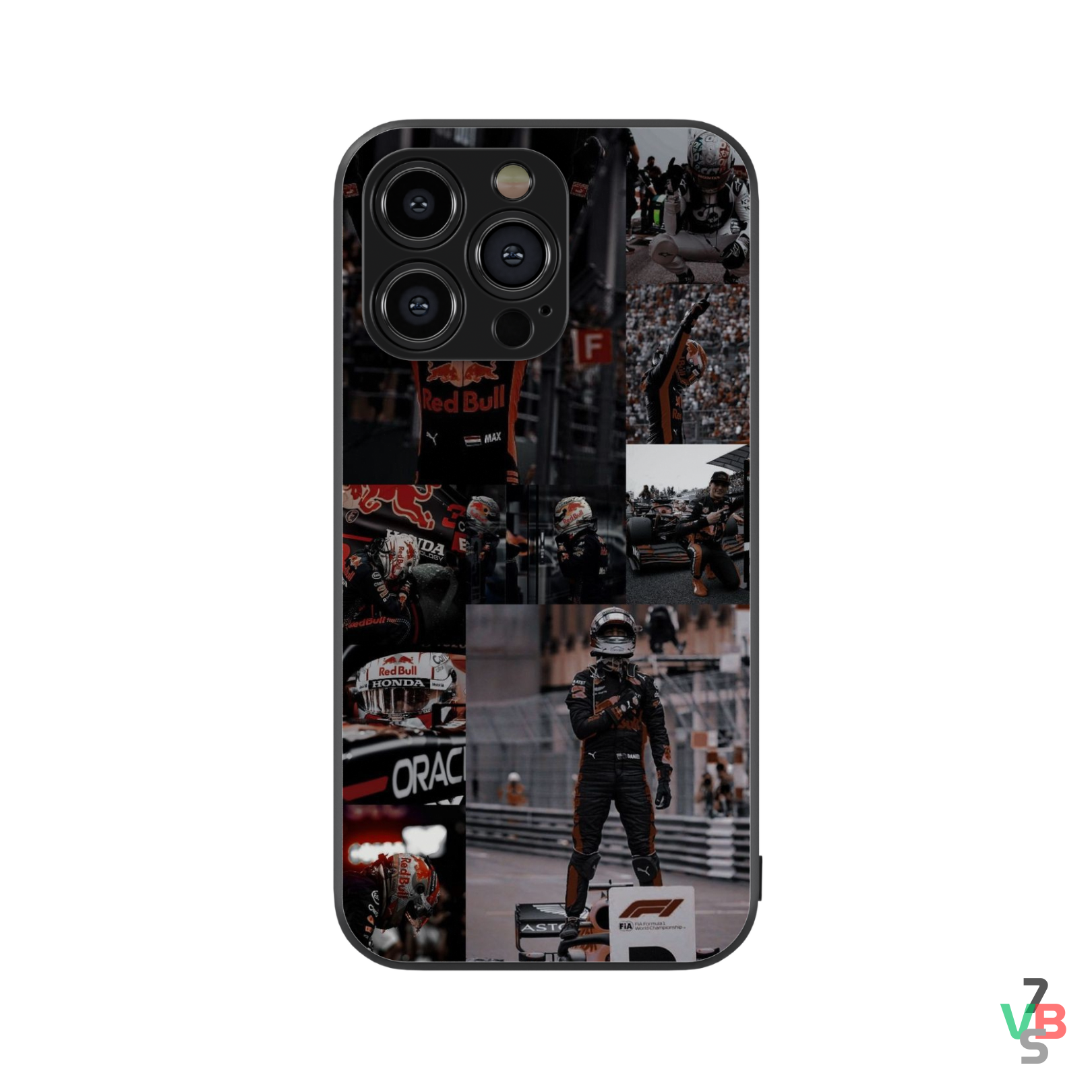 Redbull Aesthetic Formula 1 Glass Phone Case