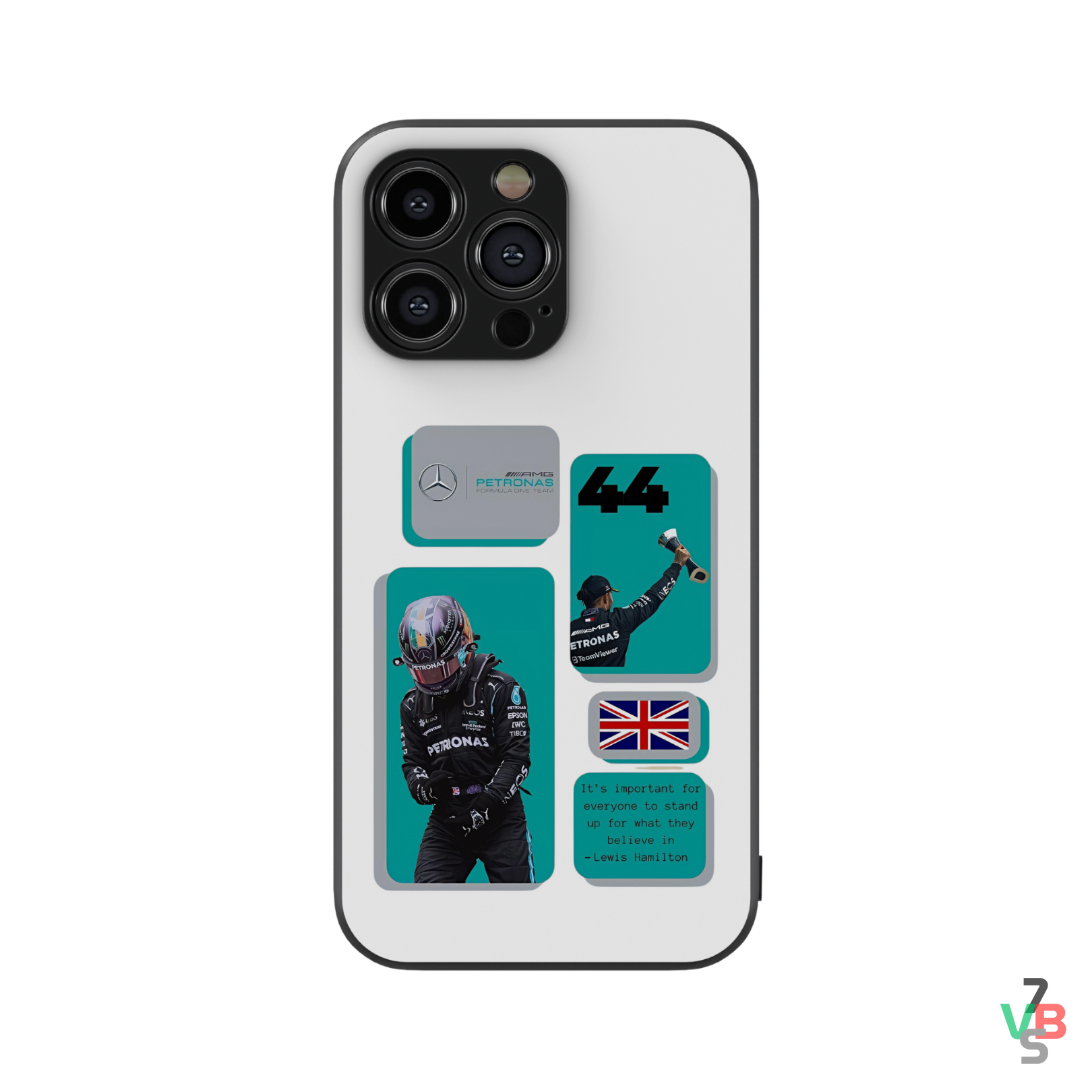 Mercedes Notes Glass Phone Case