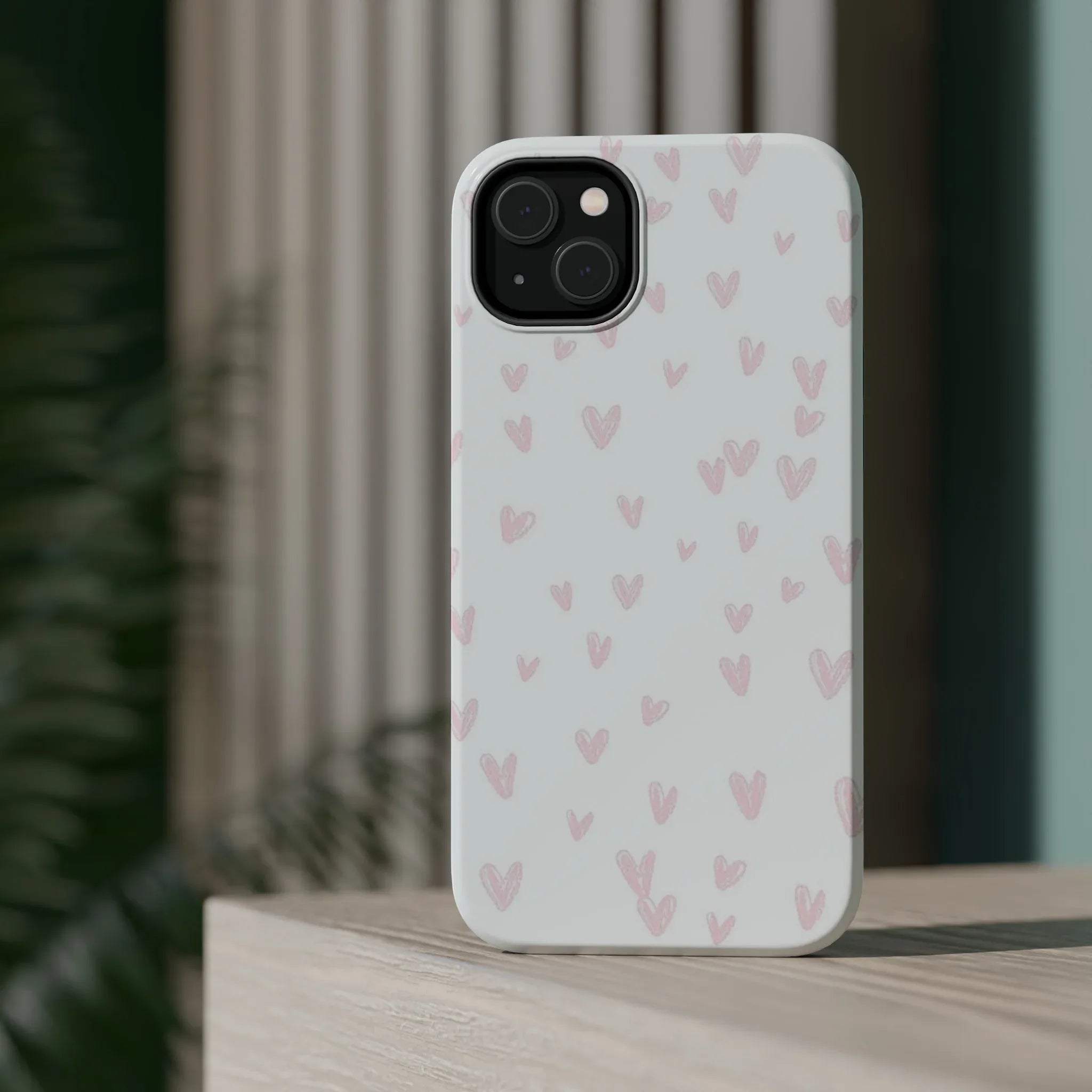 Pink Aesthetic Small Heart A Case - Seven Vybes