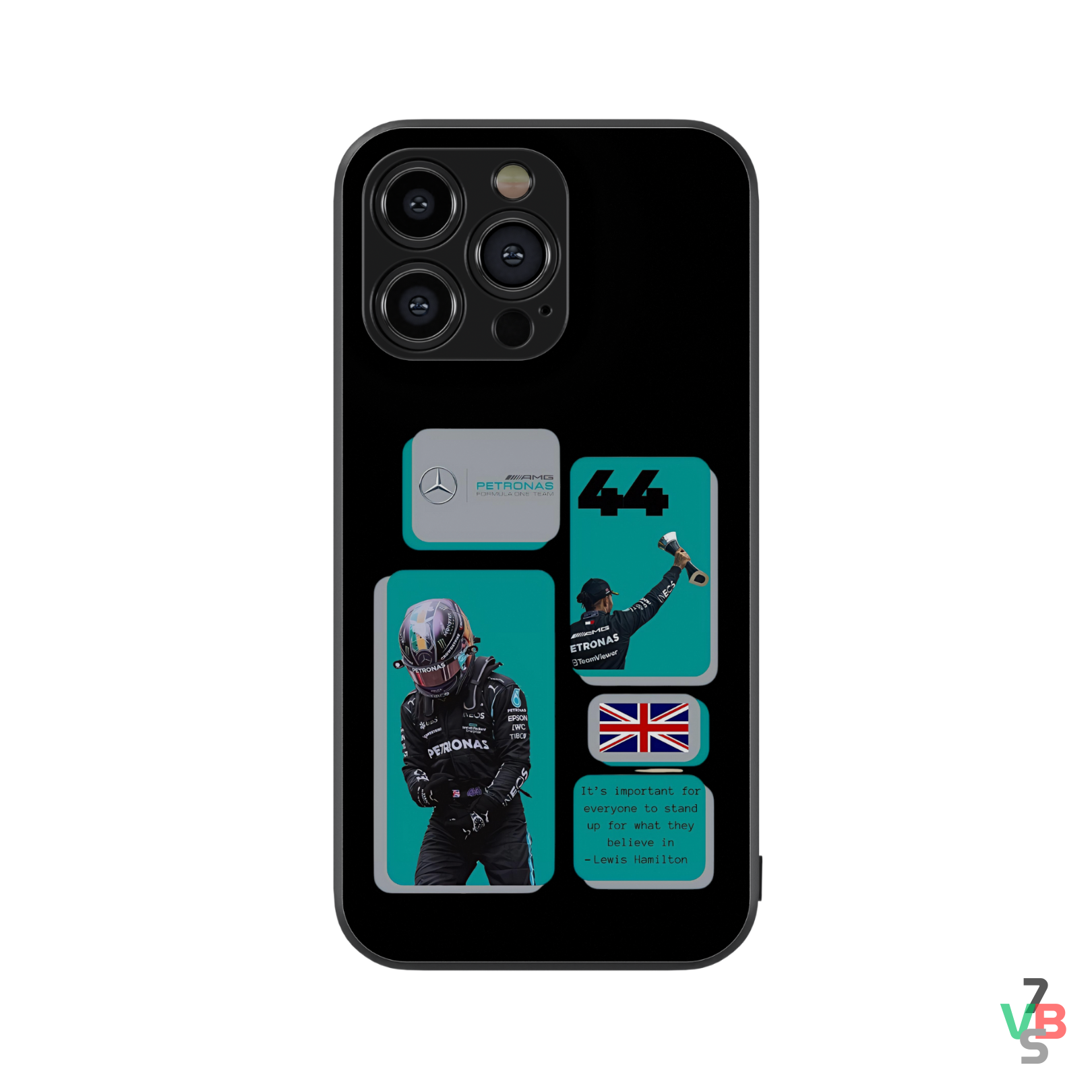 Mercedes Notes Glass Phone Case