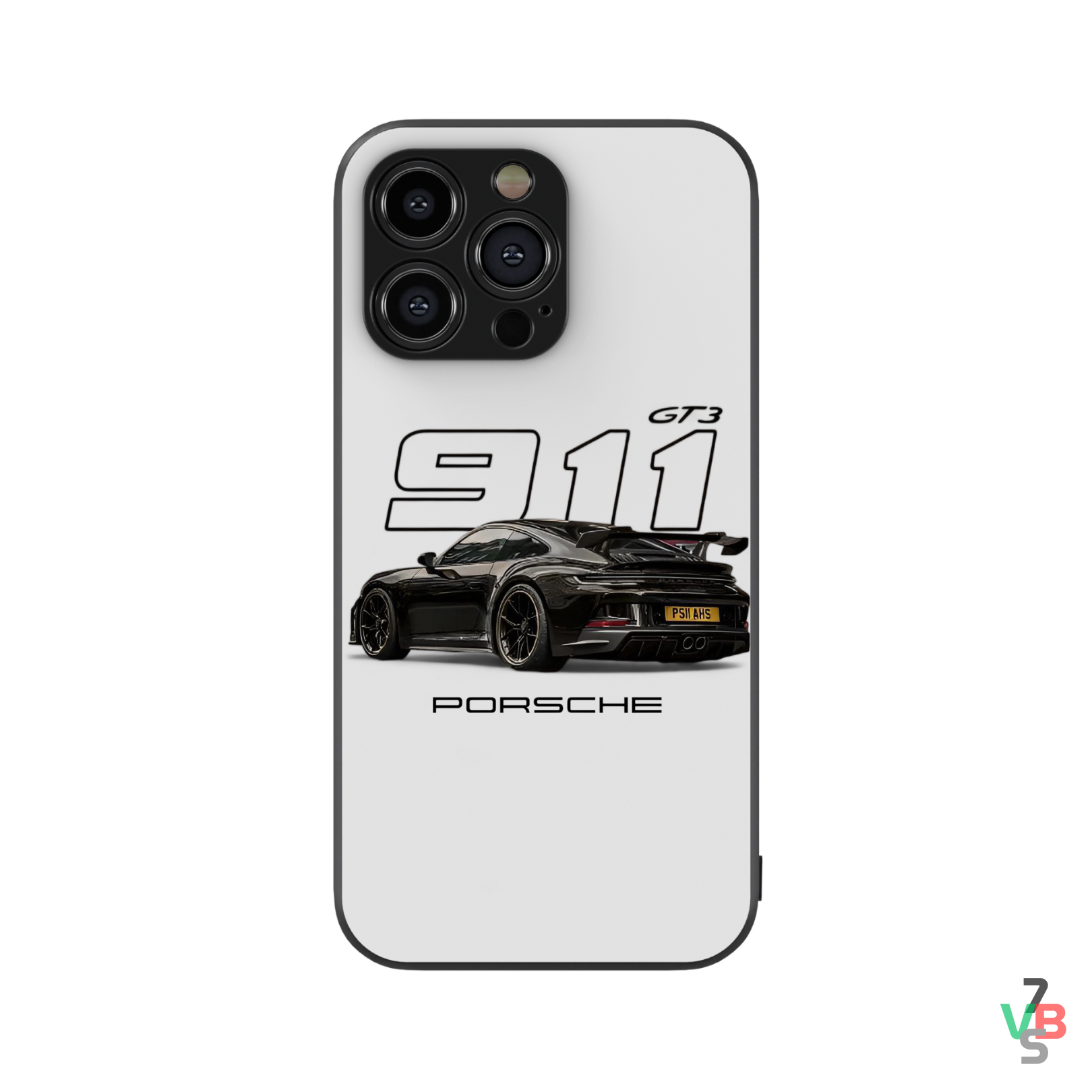 Porsche 911 Black-White Phone Case