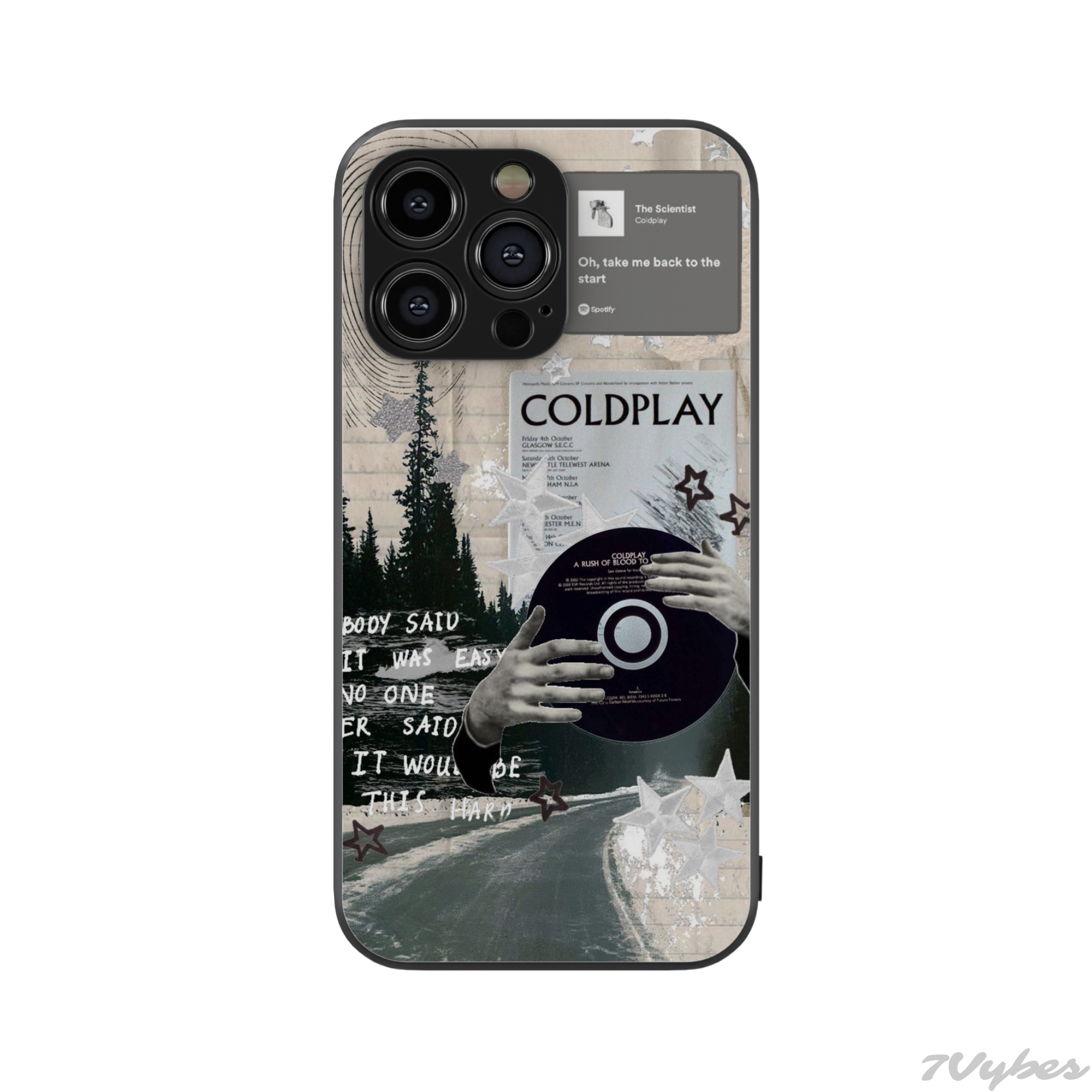 Coldplay 3 Aesthetic Phone Case