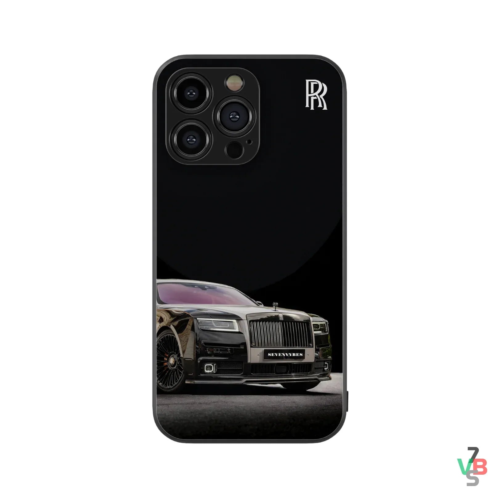 Rolls Royce Close up Glass Phone Case - Seven Vybes