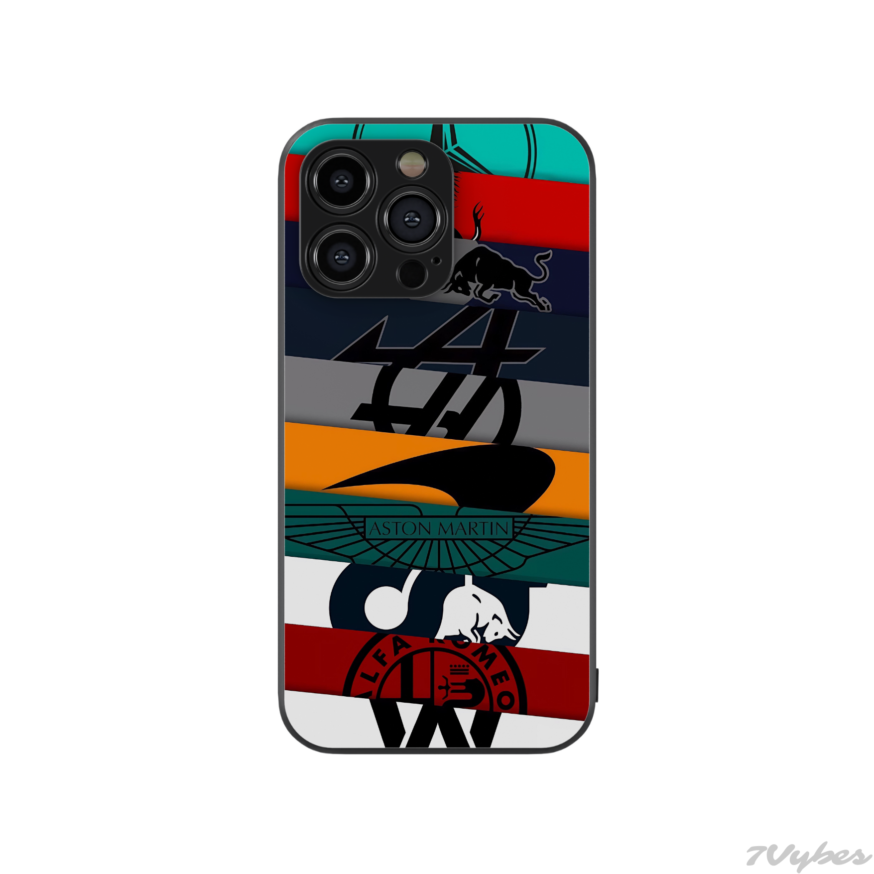 F1 X Vybes Glass Phone Case