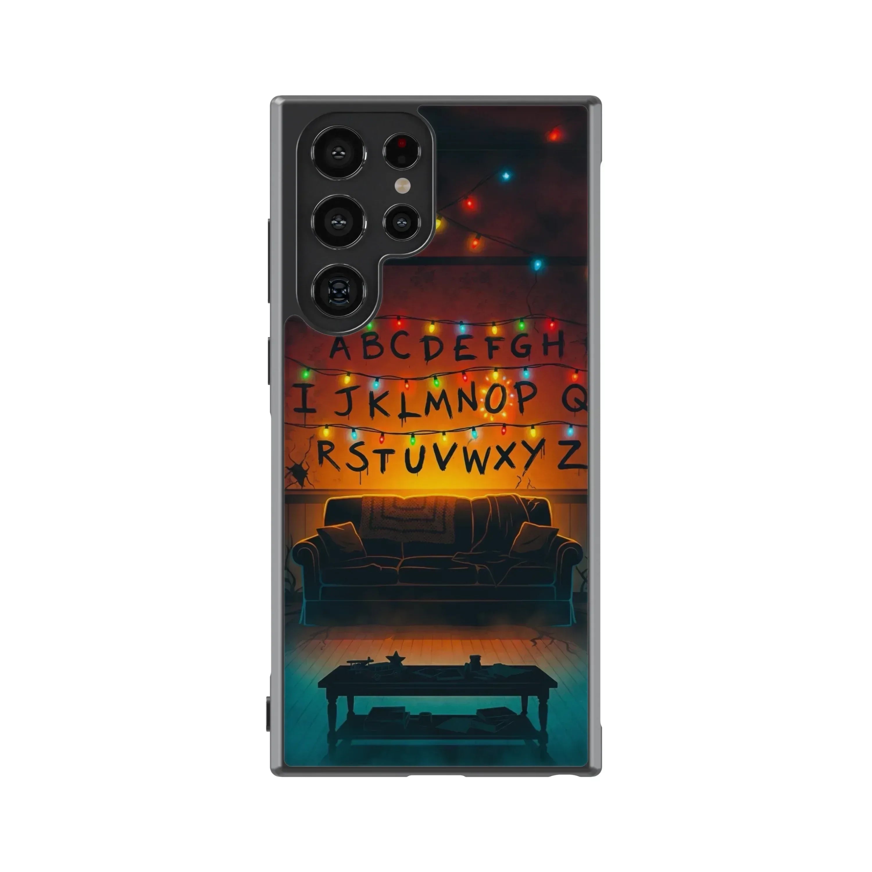 Alphabets of Stranger Things Phone Case