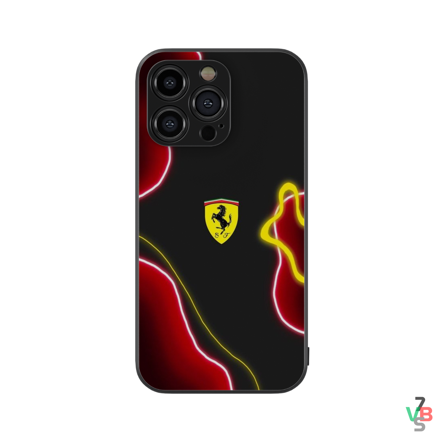 Perfection University Ferrari Glass Phone Case