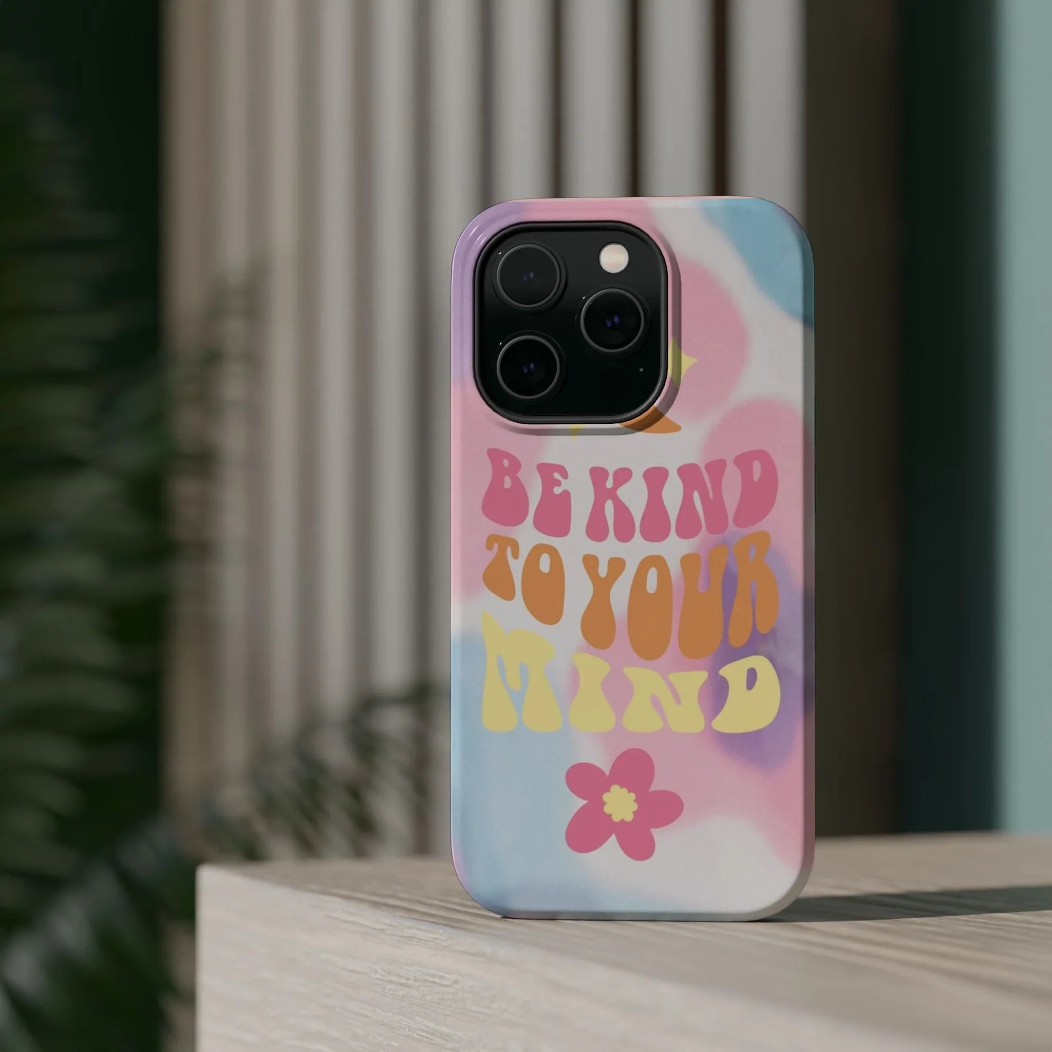 Be Kind To Your Mind Aesthetic Phone Case - Seven Vybes