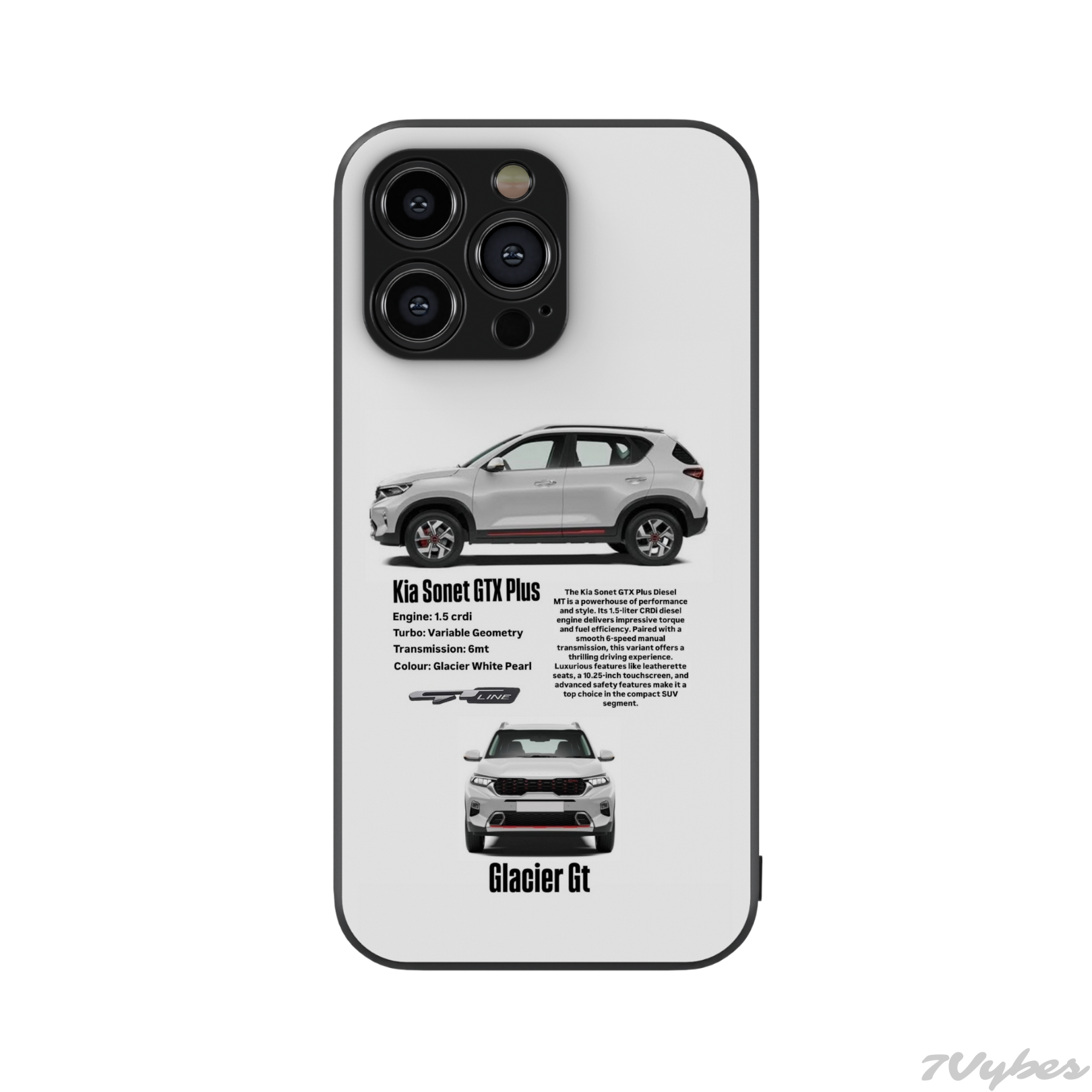 Kia Sonet GTX Plus Phone Case