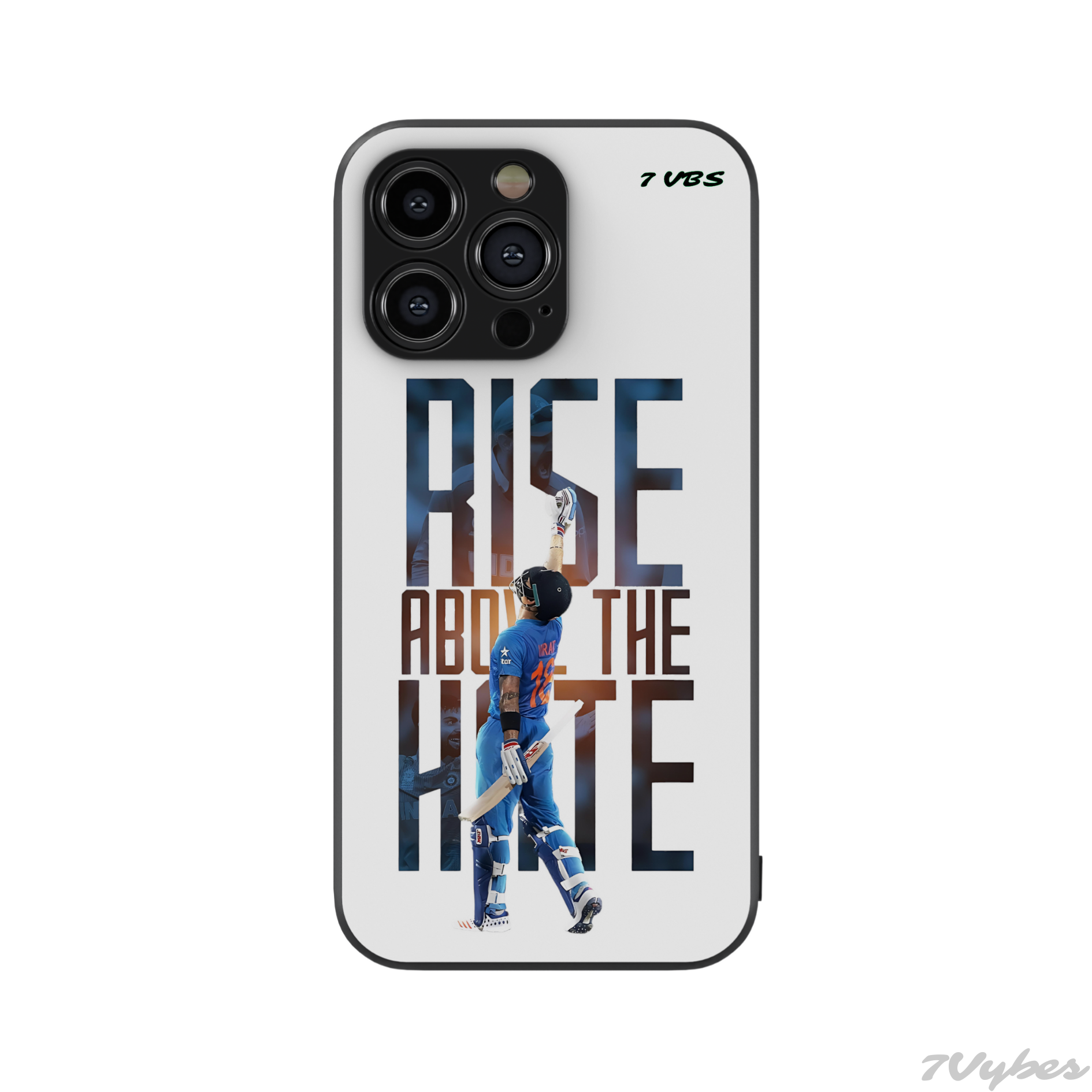 Rise Above the Hate (Virat Kohli) Phone Case