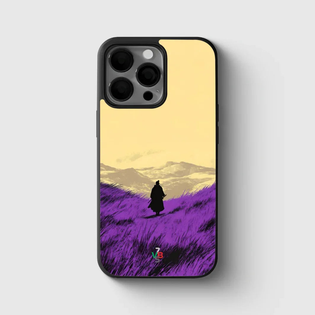 Purple Grass Warrior Phone Case - Seven Vybes