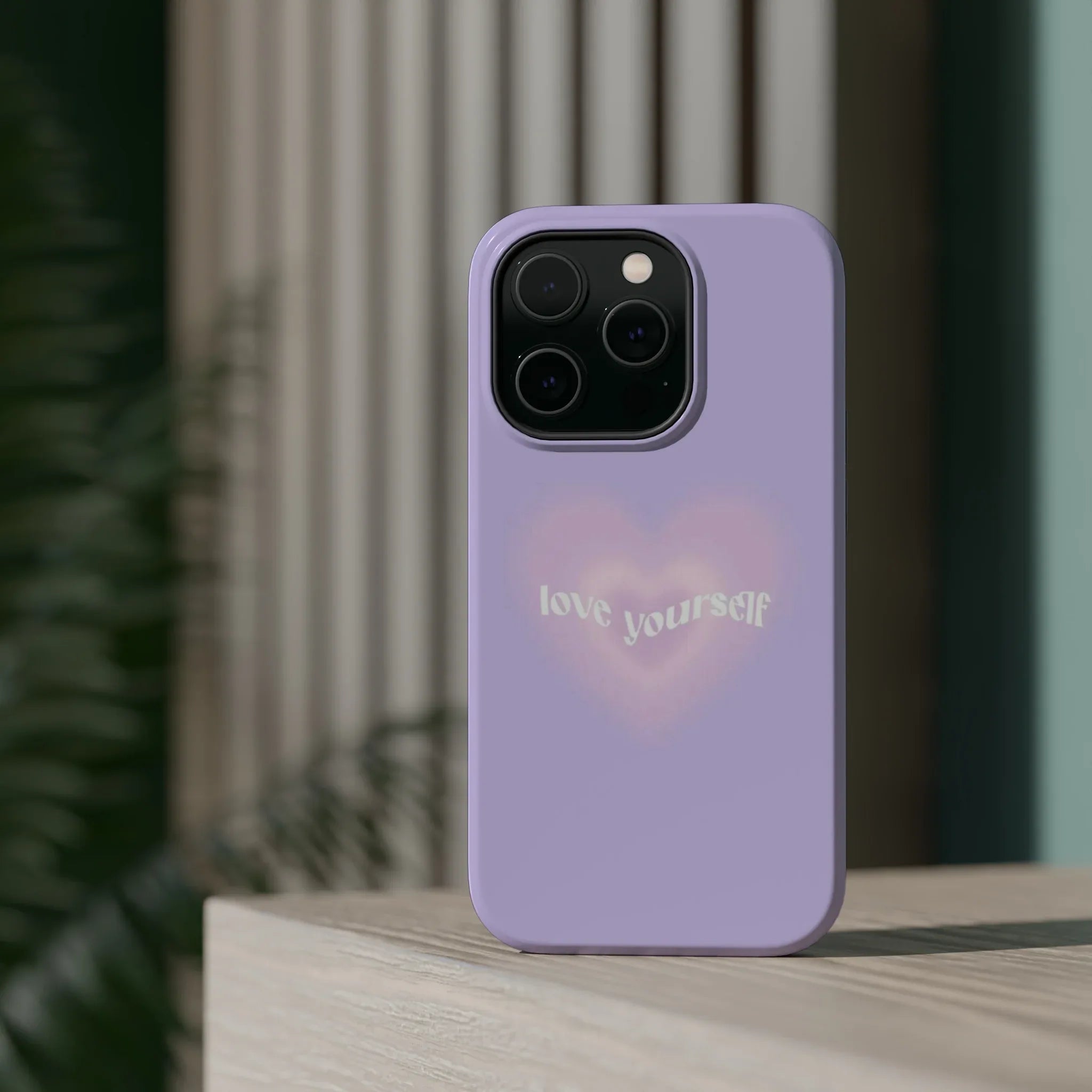 Purple Love Yourself Z Phone Case - Seven Vybes