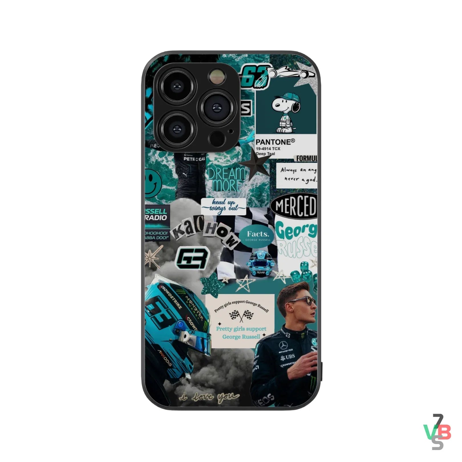 Mercedes X VBS 1 Glass Phone Case - Seven Vybes