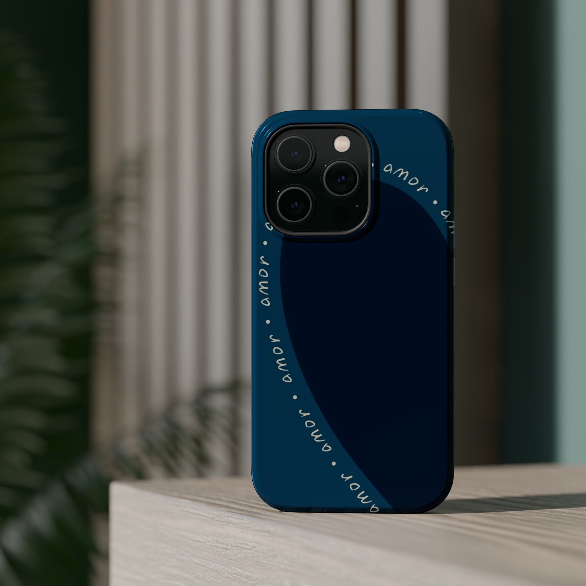 Blue Pink Heart Z Case