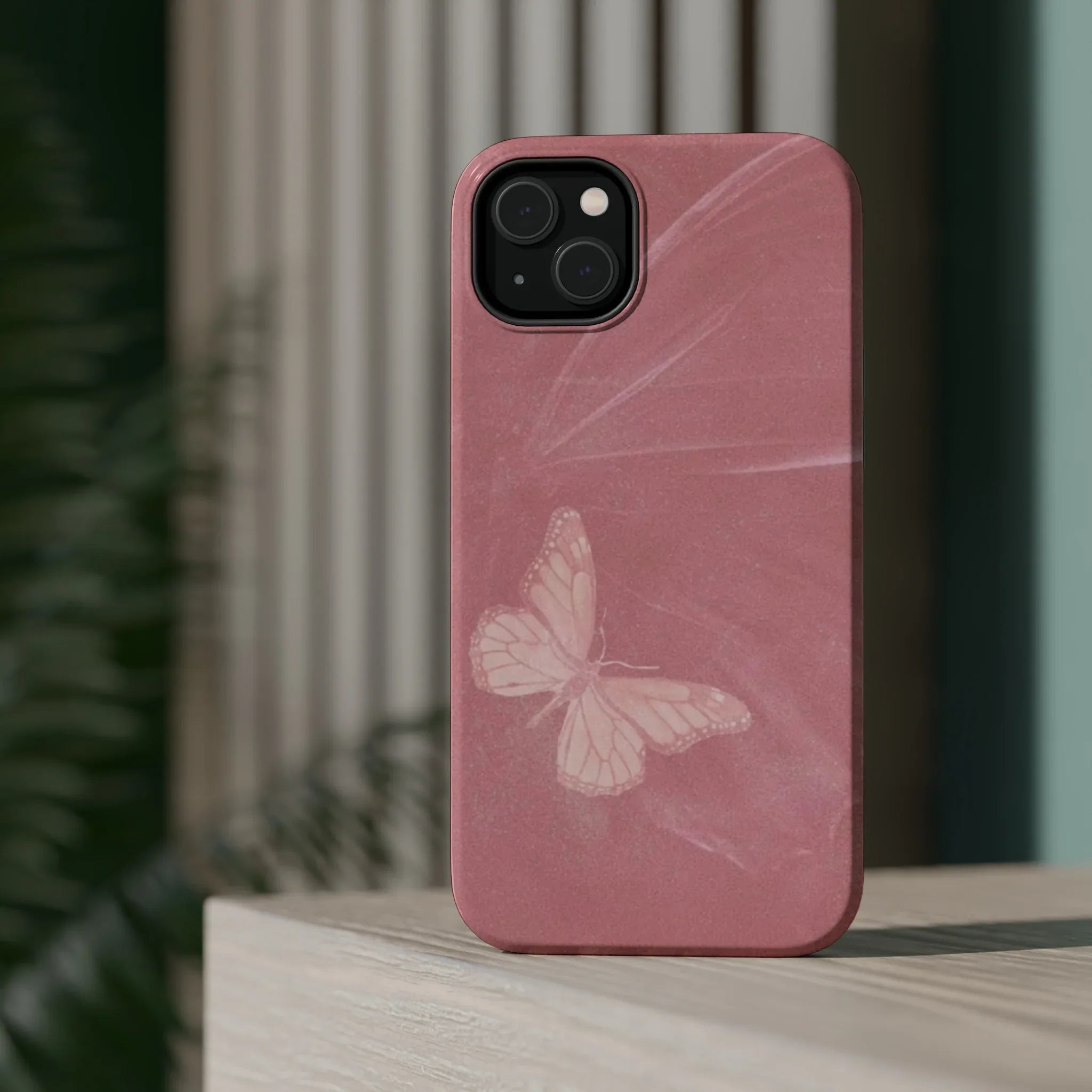 Pink Butterfly Z Case - Seven Vybes