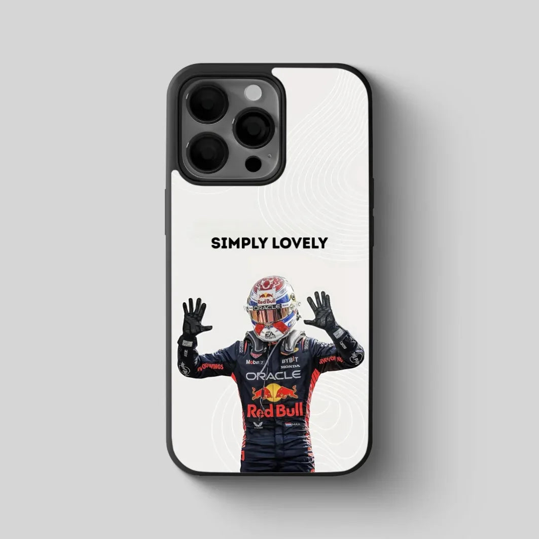 Simply Lovely Glass Phone Case - Seven Vybes