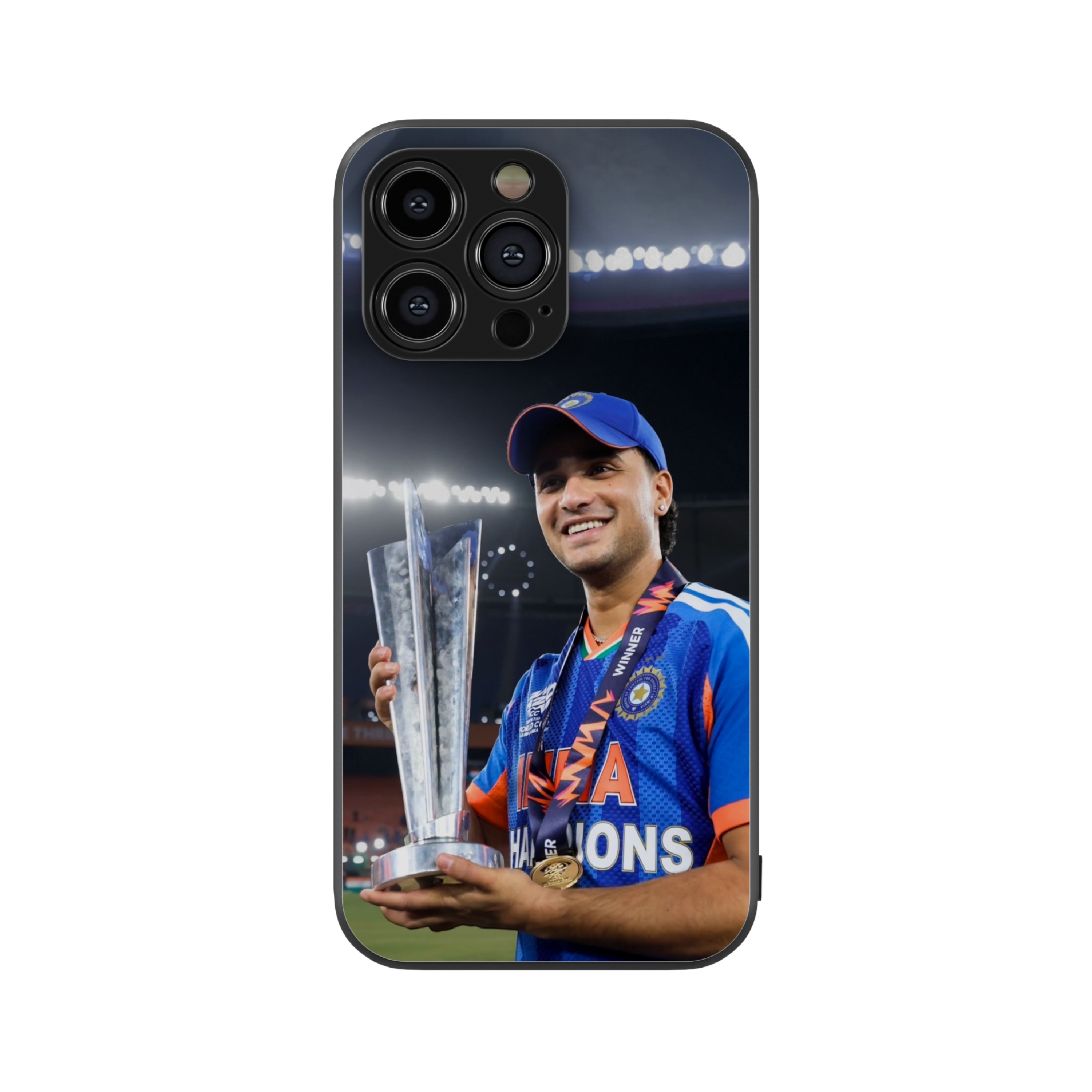 T20 2026 Trophy Abhishek Sharma Phone Case