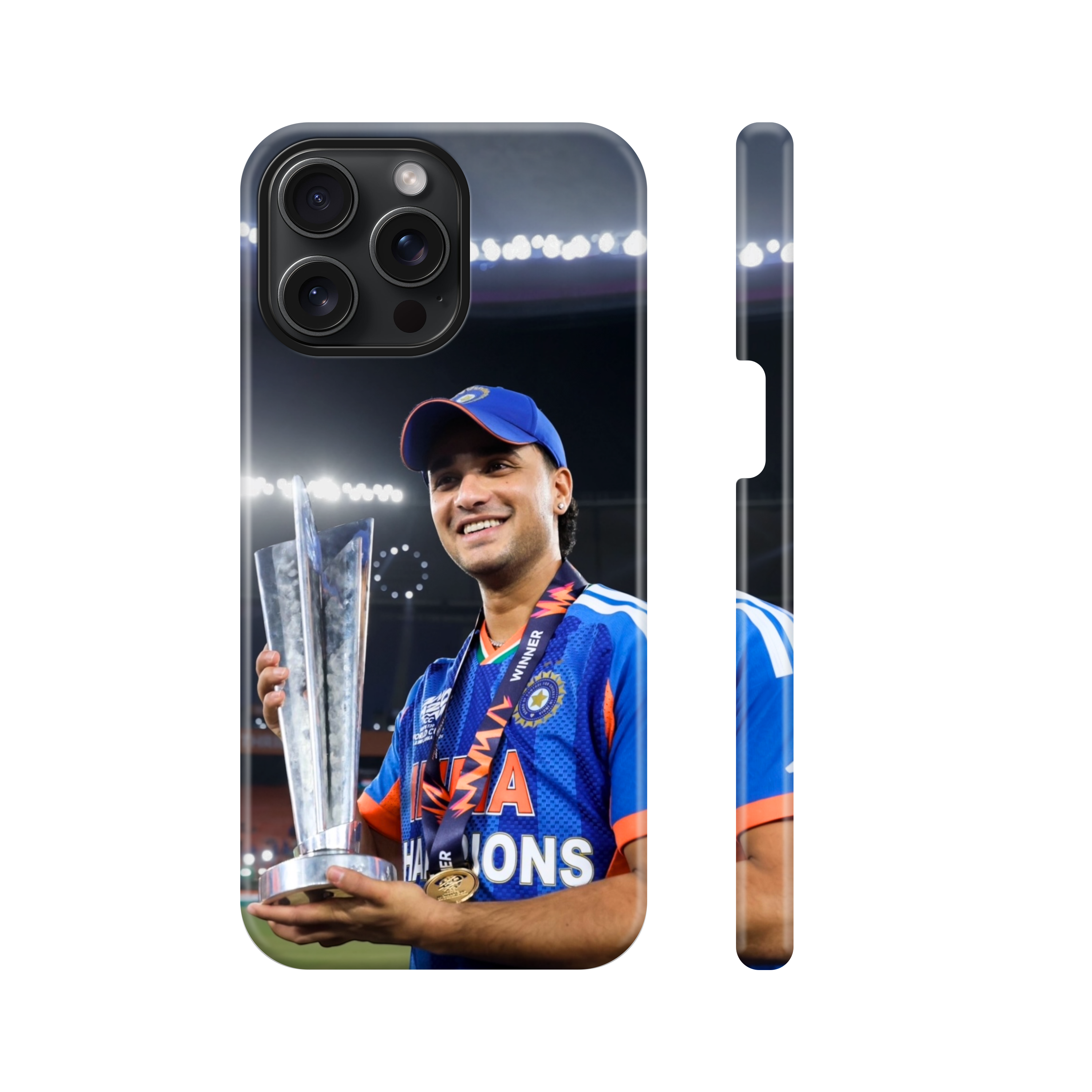 T20 2026 Trophy Abhishek Sharma Phone Case