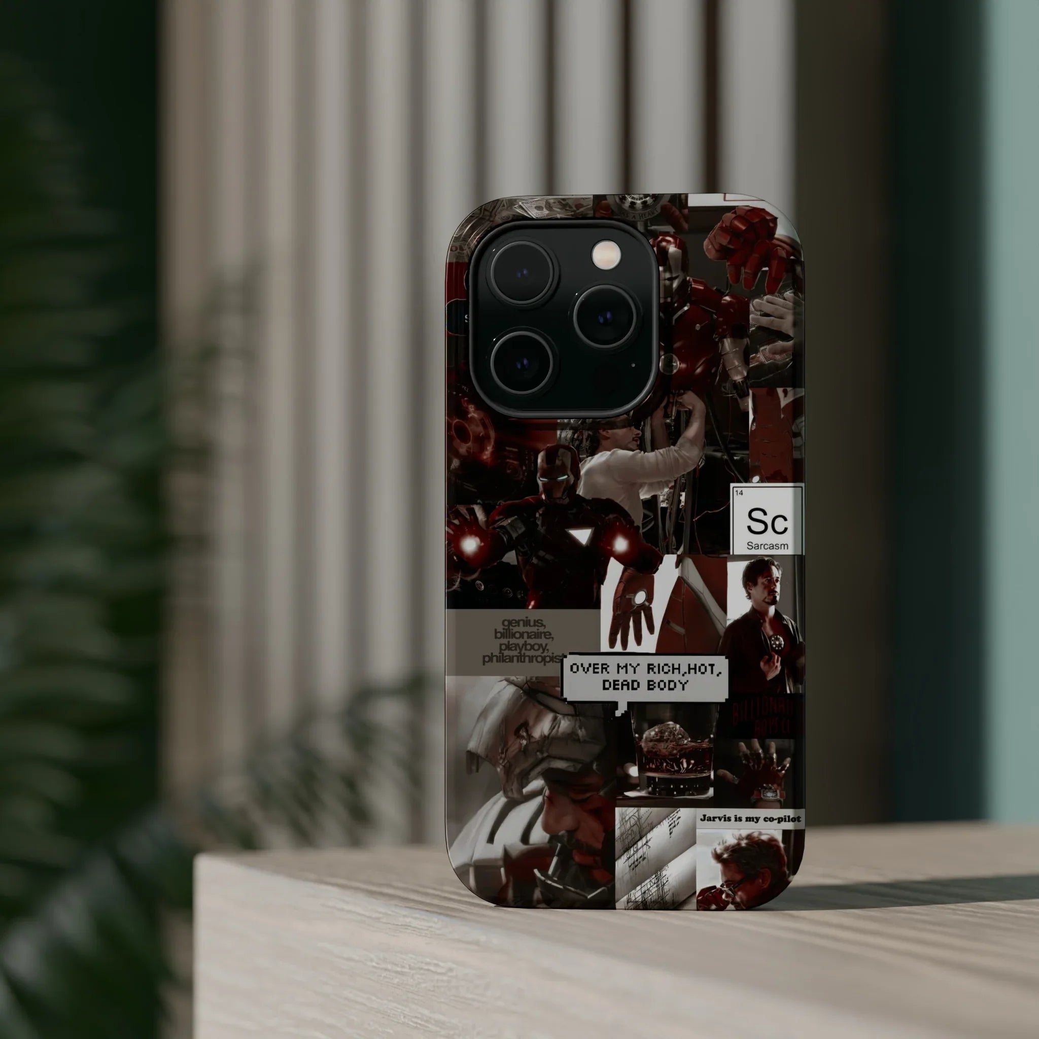 Tony Stark Y Phone Case - Seven Vybes