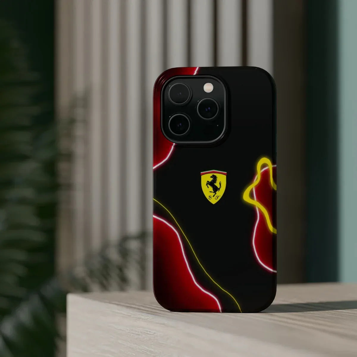 Perfection University Ferrari Glass Phone Case - Seven Vybes