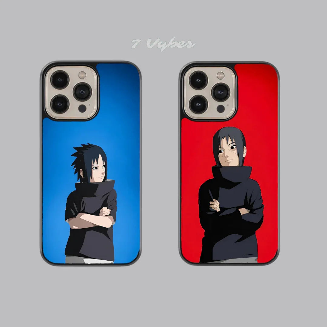 Sasuke and Itachi Matching Phone Cases - Seven Vybes