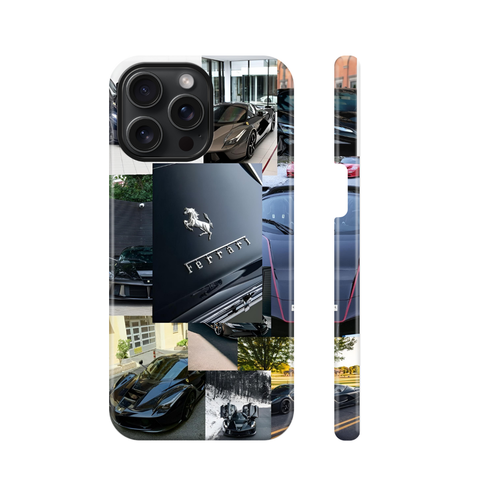 Ferrari Aesthetic Glass Phone Case