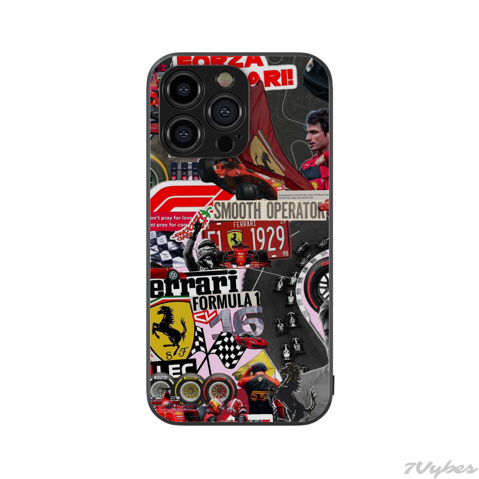 Ferrari X Leclerc Vybes Phone Case
