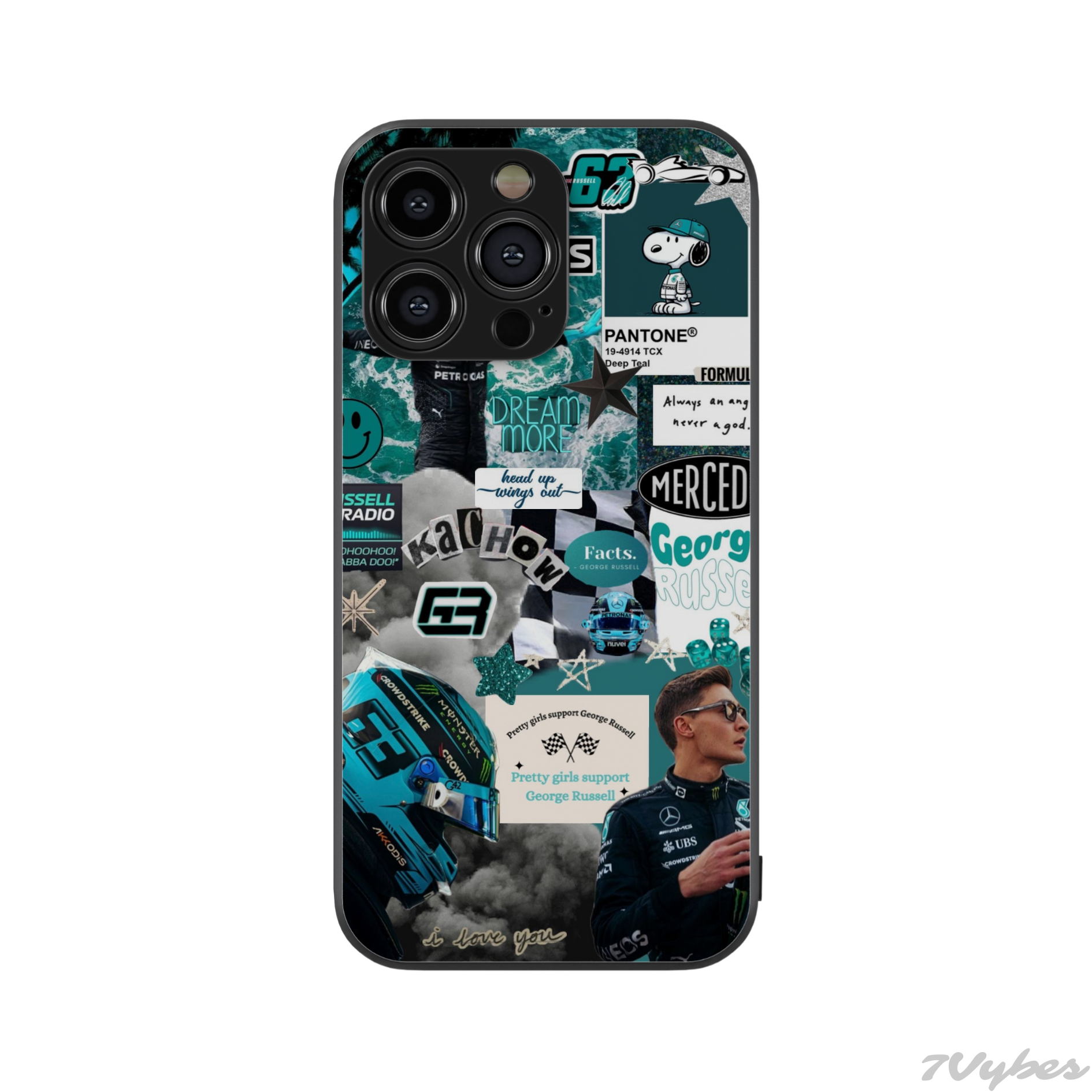Mercedes X VBS 1 Glass Phone Case