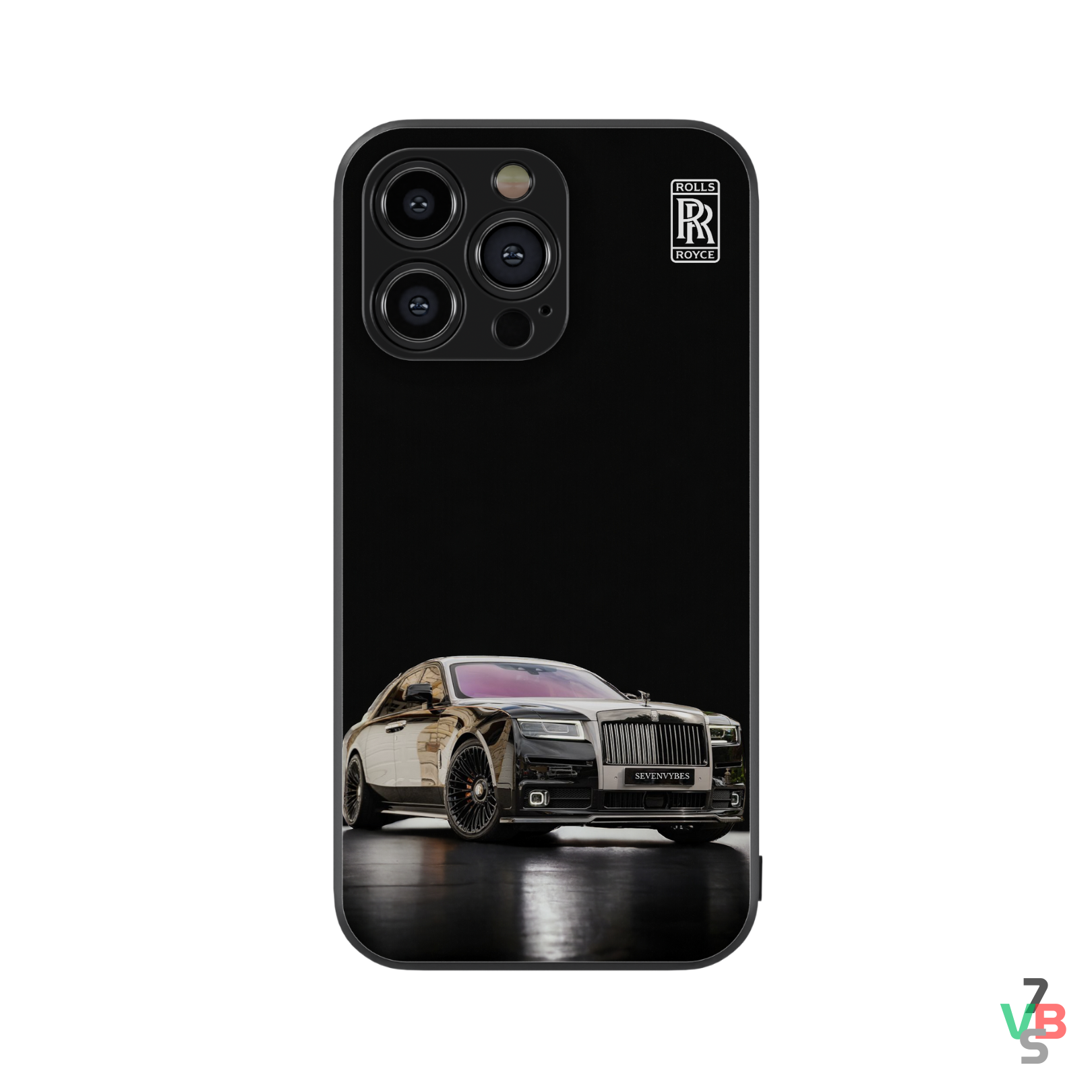 Rolls Royce Front Up Glass Phone Case