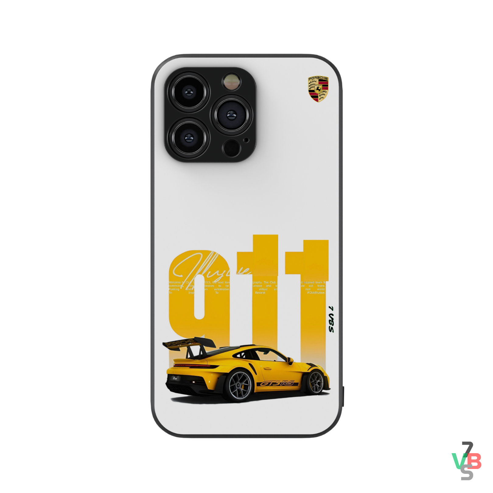 Porsche 911 x Yellow Phon Case