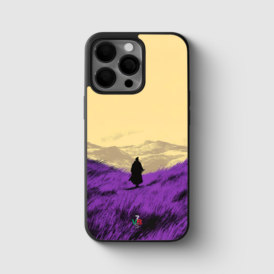 Purple Grass Warrior Phone Case