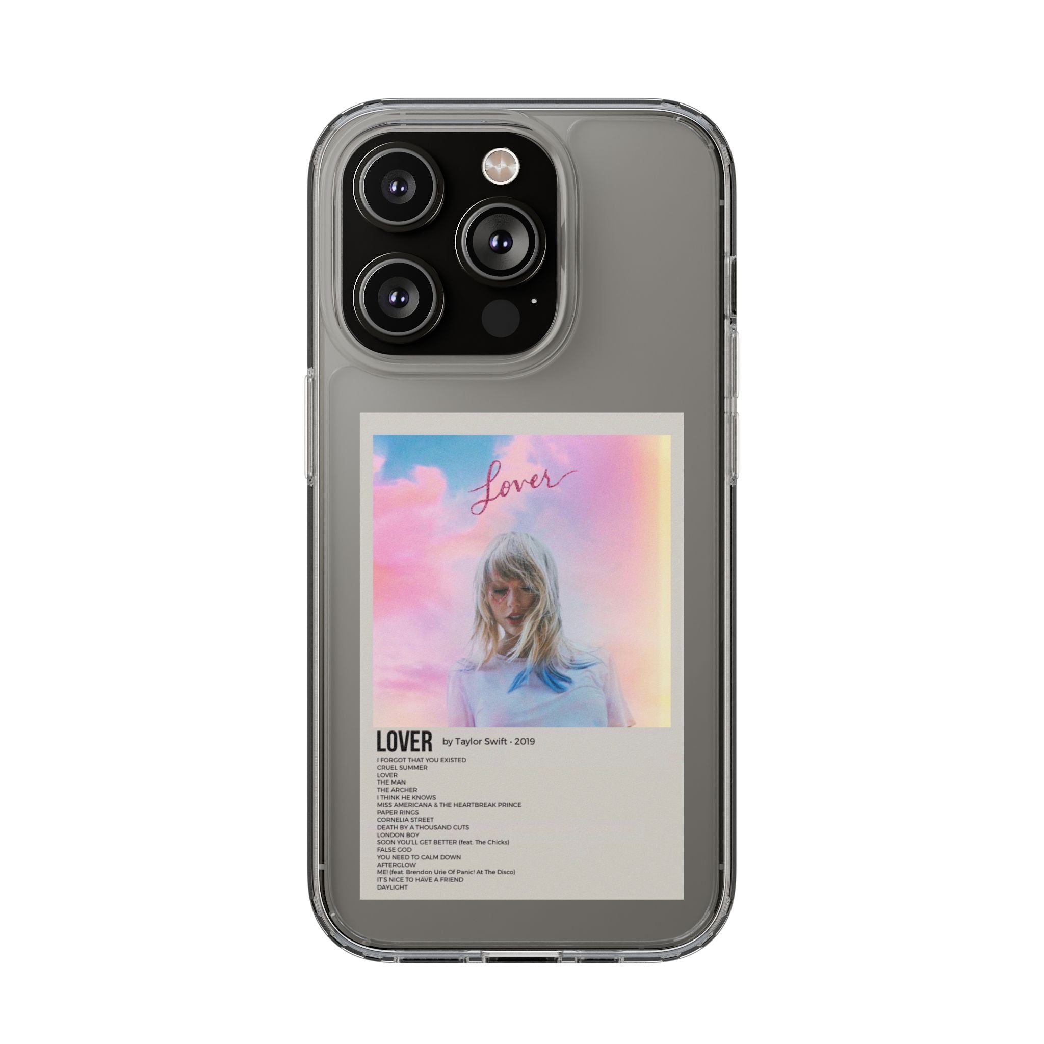 Lover Taylor Swift Clear Case