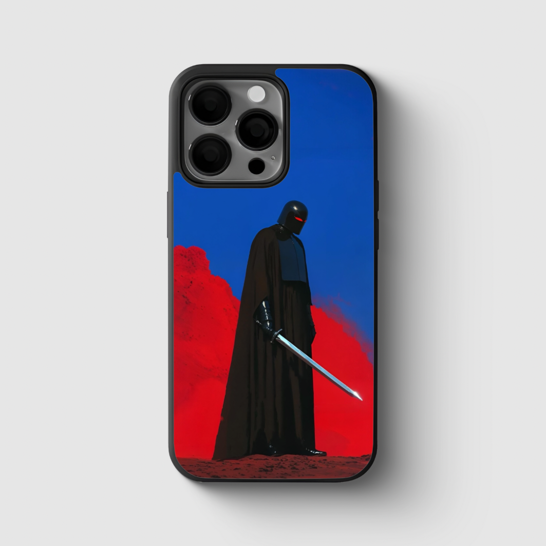 Soldier in Blue and Red Phone Case