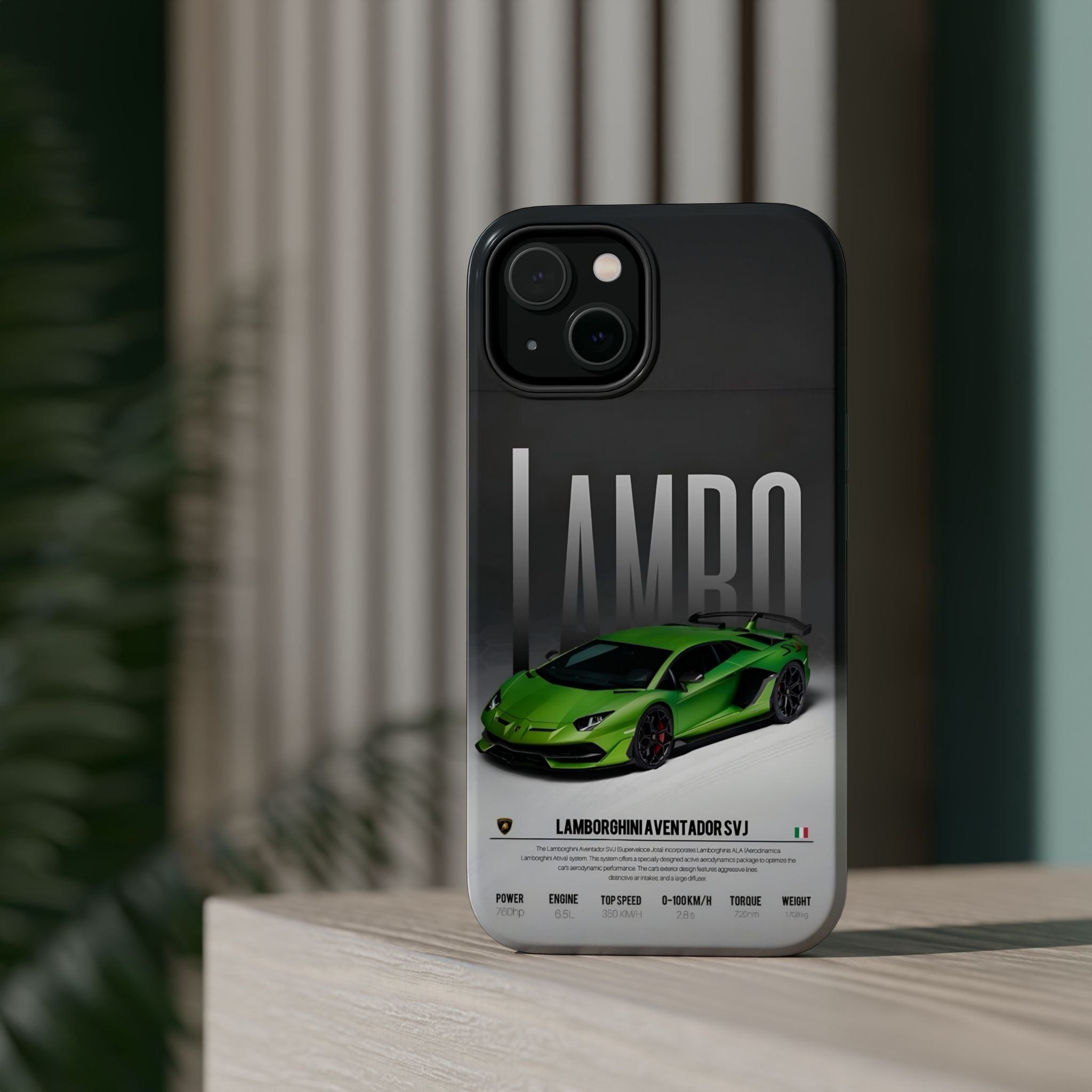Lamborghini Vybes 2 Glass Phone Case