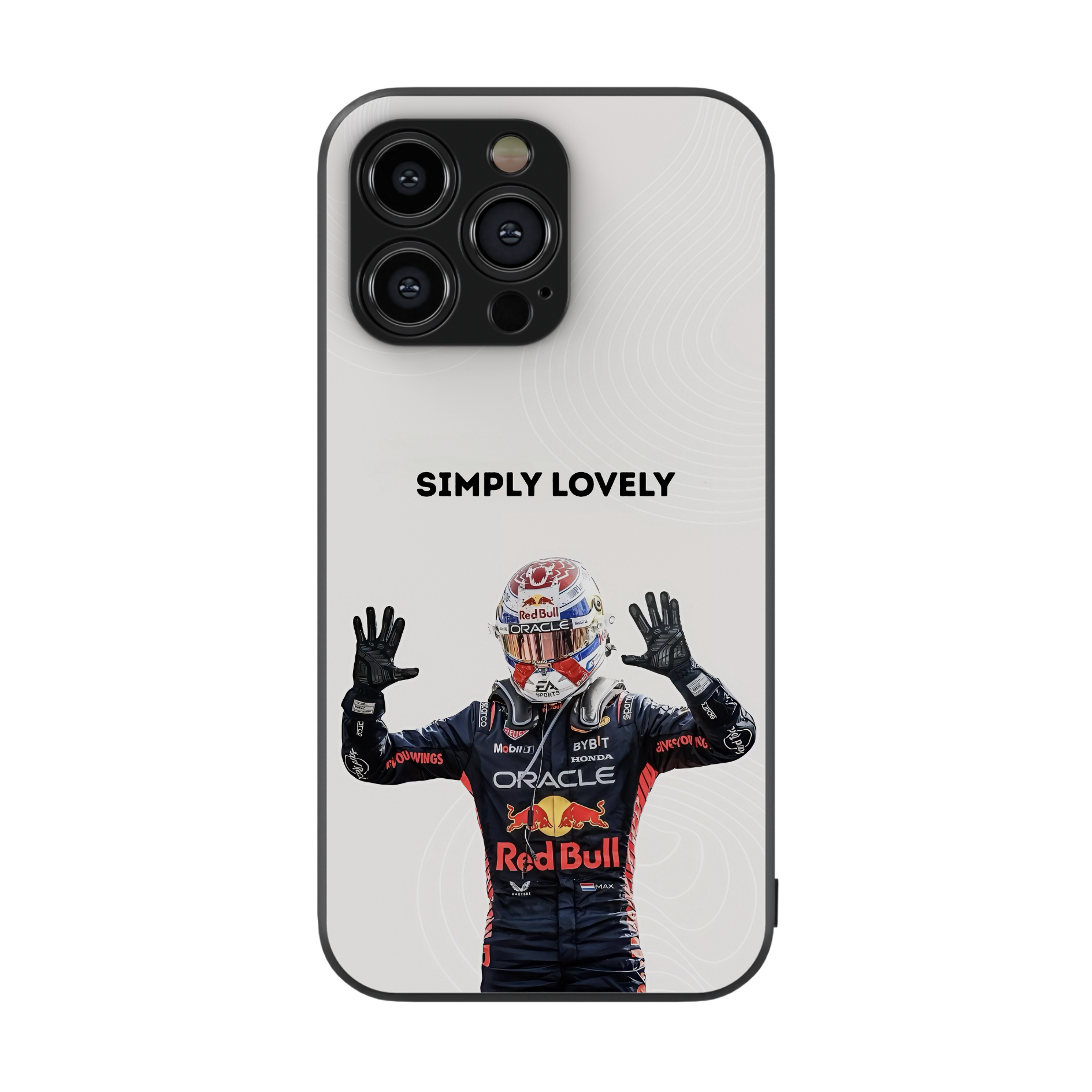 Simply Lovely Glass Phone Case