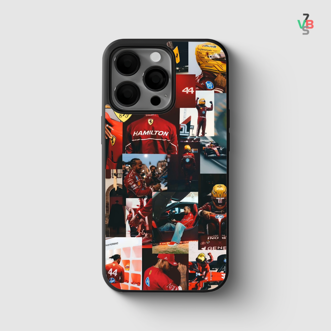 Hamilton Collages Glass Phone Case